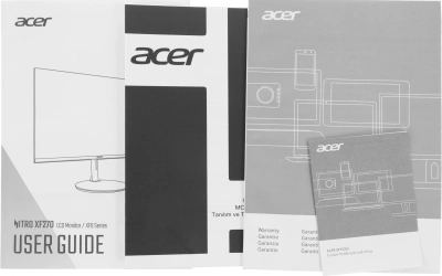 Монитор Acer 27" Nitro XF270M3biiph черный IPS LED 1ms 16:9 HDMI матовая HAS Piv 250cd 178гр/178гр 1920x1080 180Hz FreeSync Premium DP FHD 4.34кг