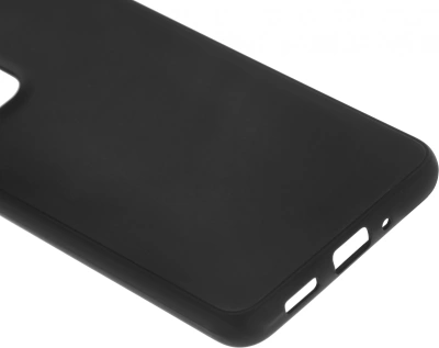 Чехол (клип-кейс) BoraSCO для Samsung Galaxy A33 Silicone Case черный (70208)