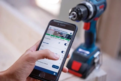 Дрель-шуруповерт Bosch GSR 18V-90 C solo аккум. патрон:быстрозажимной (06019K6000)