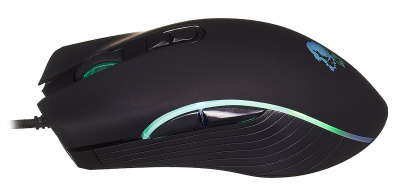 Мышь Оклик 708G MYSTERY черный оптическая 3200dpi USB 7but (1196437)