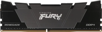 Память DDR4 4x8GB 3600MHz Kingston KF436C16RB2K4/32 Fury Renegade Black RTL Gaming PC4-28800 CL16 DIMM 288-pin 1.35В kit single rank с радиатором Ret