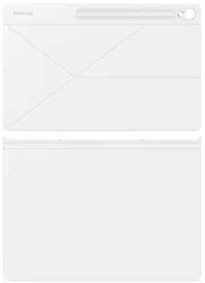 Чехол Samsung для Samsung Galaxy Tab S10 FE+ Smart Book Cover поликарбонат/полиуретан белый (EF-BX620PWEGRU)