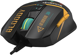 Мышь A4Tech Bloody W63 Max Renegade черный/рисунок оптическая 12000dpi USB (W63 MAX)