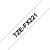Картридж ленточный Brother TZEFX221 черный на белом для Brother P-Touch