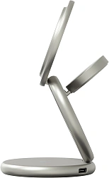 Беспроводное зар./устр. Magssory WCH073 25W 3A (PD+QC+SCP+FCP+AFC) для Apple титановый