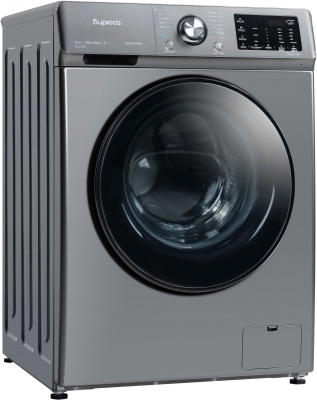 Стиральная машина Бирюса WM-SL1014/15 M класс: A+++ загр.фронтальная макс.:10кг серебристый инвертер
