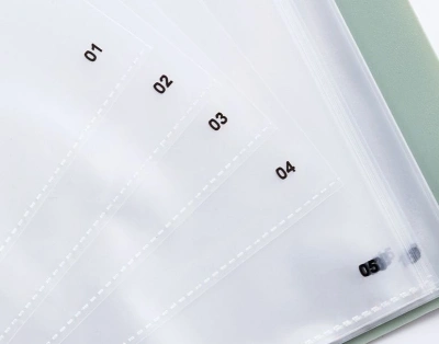 Папка с 60 прозр.вклад. Deli Nusign NS169 A4 пластик ассорти