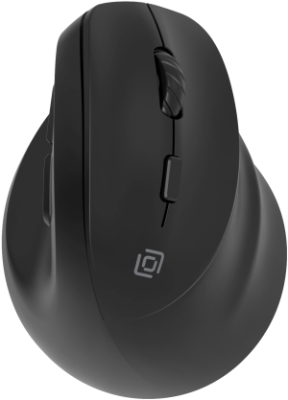 Мышь Оклик 688MW ERGO черный оптическая 2400dpi silent беспров. BT/Radio USB (2070320)