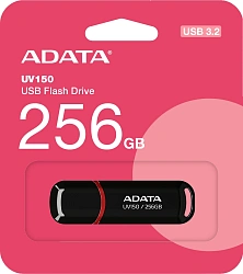 Флеш Диск A-Data 256Gb UV150 AUV150-256G-RBK USB3.0 черный