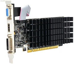 Видеокарта Afox PCI-E 2.0 AF710-2048D3L5 NVIDIA GeForce GT 710 2Gb 64bit GDDR3 954/1333 DVIx1 HDMIx1 CRTx1 HDCP Ret