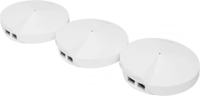 Бесшовный Mesh роутер TP-Link Deco M5 (DECO M5(3-PACK)) AC1300 10/100/1000BASE-TX белый (упак.:3шт)