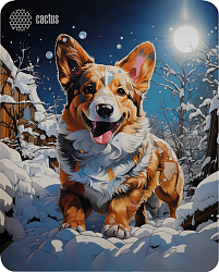 Коврик для мыши Cactus Corgi рисунок 300x250x3мм (CS-MP-D13M)