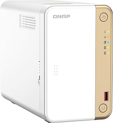 Сетевое хранилище NAS Qnap Original TS-262-4G 2-bay настольный Celeron N4505