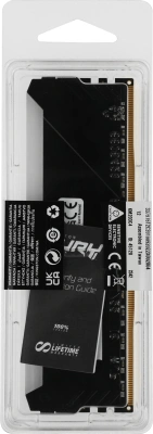 Память DDR4 16GB 3200MHz Kingston KF432C16BB12A/16 Fury Beast RGB RTL Gaming PC4-25600 CL16 DIMM 288-pin 1.35В dual rank с радиатором Ret
