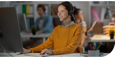 Гарнитура проводная Yealink UH35 Dual UC USB-C/A черный