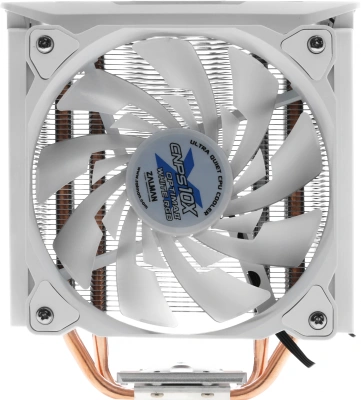 Устройство охлаждения(кулер) Zalman CNPS10X Optima II RGB Soc-AM5/AM4/1200/1700/1851 белый 4-pin 17-27dB Al+Cu 180W 740gr Ret (CNPS10X OPTIMA II WHITE RGB)