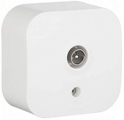 Розетка телев. Legrand Quteo 782215 откр. белый