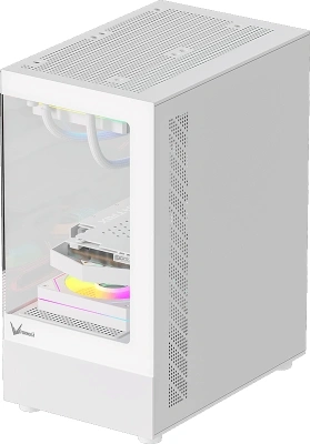 Корпус Formula Crystal Z1CM белый без БП mATX 5x120mm 3x140mm 2xUSB3.0 1xUSB3.1 audio bott PSU