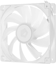 Вентилятор для корпуса ID-Cooling XF-120 ARGB 120х120x25 белый 4-pin 30.5дБ (XF-120-ARGB-W) Ret