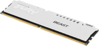 Память DDR5 16GB 6000MHz Kingston KF560C30BW-16 Fury Beast RTL Gaming PC5-48000 CL30 DIMM 288-pin 1.4В kit single rank с радиатором Ret