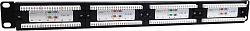 Патч-панель NTSS NTSS-PP-1U-24-UTP-RJ45-5E-D 19" 1U 24xRJ45 кат.5E UTP