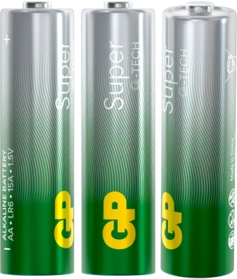 Аккумулятор GP Super Alkaline G-Tech 15А AA NiMH 1000mAh (8шт)