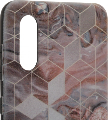 Чехол (клип-кейс) Gresso для Samsung Galaxy A02 Meridian золотистый/синий (GR17AAAE8918)