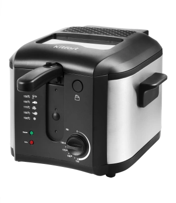Фритюрница Kitfort КТ-2024 1600Вт черный/серебристый