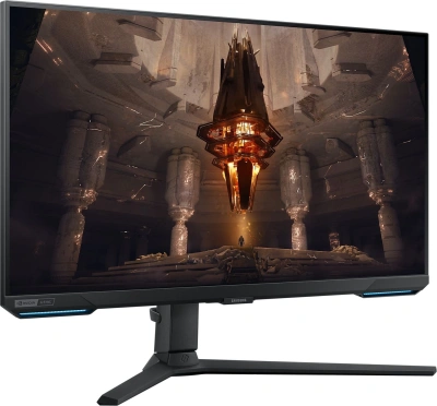 Монитор Samsung 28" Odyssey G7 S28BG700EI черный IPS LED 16:9 HDMI M/M полуматовая HAS Piv 300cd 178гр/178гр 3840x2160 144Hz FreeSync Premium Pro DP 4K USB 7кг