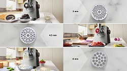 Мясорубка Bosch Series 8 MFWS835M 2500Вт черный