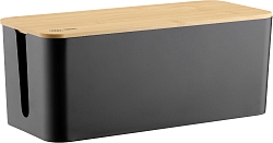 Органайзер Cactus CS-BOX-BL черный/бамбук
