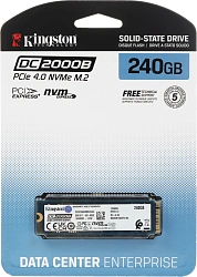 Накопитель SSD Kingston PCIe 4.0 x4 240GB SEDC2000BM8/240G DC2000B M.2 2280 0.4 DWPD