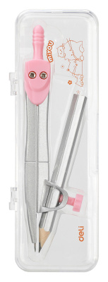 Циркуль Deli EH601 в компл.:карандаш