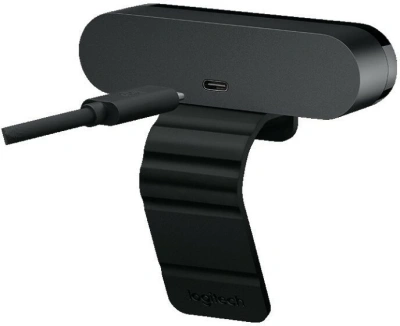 Камера Web Logitech Brio черный 13Mpix (4096x2160) USB3.0 с микрофоном (960-001107)