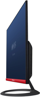 Монитор Hiper 24.5" EasyView FH2501 черный/красный TN LED 5ms 16:9 DVI HDMI M/M матовая 250cd 170гр/160гр 1920x1080 75Hz VGA FHD 3.6кг