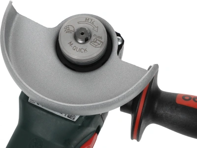 Углошлифовальная машина Metabo WEV 11-125 Quick 1100Вт 10500об/мин рез.шпин.:M14 d=125мм жестк.кейс (603625500)