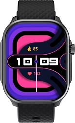 Смарт-часы Tecno Watch 3 Active 2.04" LCD корп.черный рем.черный (W03A)
