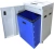 Шредер Office Kit S1050TS 0,8x2 белый (секр.P-7) фрагменты 7лист. 105лтр. скобы пл.карты CD