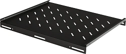 Полка стационарная Lanmaster TWT-CBB-S4-12/60 1U нагр.:60кг. 19" 852мм черный