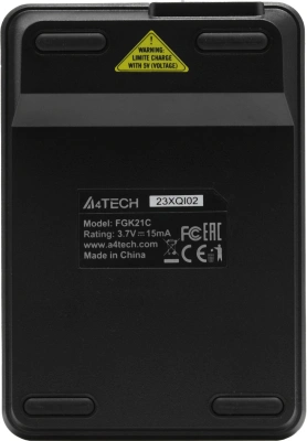 Числовой блок A4Tech FGK21C серый USB беспроводная slim для ноутбука