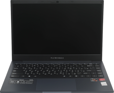 Ноутбук Maibenben S14A-R545UM Ryzen 5 Pro 4650U 8Gb SSD256Gb AMD Radeon Graphics 14" IPS FHD (1920x1080) Windows 11 Home dk.blue WiFi BT Cam 5000mAh (S14A-R545UMA1SHURE0)