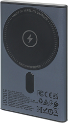 Мобильный аккумулятор Hoco Q32 Bird 5000mAh 3A серый (34076)