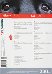 Фотобумага Lomond Simply 0102155 A4/230г/м2/50л./белый CIE148% глянцевое для струйной печати
