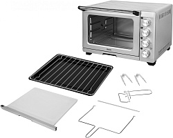 Мини-печь Red Solution RO-5701 33л. 1600Вт серебристый