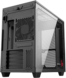 Корпус Bloody BD-CC117F черный без БП mATX 5x120mm 1xUSB2.0 1xUSB3.0 audio bott PSU