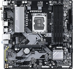 Материнская плата Gigabyte B760M D3HP WIFI6 Soc-1700 Intel B760 4xDDR5 mATX AC`97 8ch(7.1) GbLAN RAID+VGA+HDMI+DP
