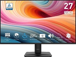 Монитор MSI 27" Pro MP275 E2 черный IPS LED 1ms 16:9 HDMI M/M матовая 300cd 178гр/178гр 1920x1080 120Hz VGA DP FHD 4кг