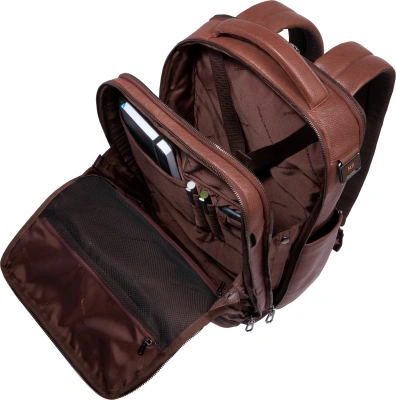 Рюкзак мужской Piquadro Cronus CA6690S134BM/M коричневый кожа