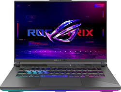 Ноутбук Asus ROG Strix G16 G614PW-TS133 Ryzen 9 8940HX 32Gb SSD1Tb NVIDIA GeForce RTX5080 16Gb 16" IPS 2.5K (2560x1600) без ОС grey WiFi BT Cam (90NR0QK7-M006P0)