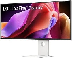 Монитор LG 39.7" UltraFine 40U990A-W белый IPS LED 5ms 21:9 HDMI M/M матовая HAS 2000:1 450cd 178гр/178гр 3840x2160 120Hz DP 4K USB 14.1кг